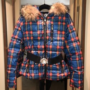 NWOT BOGNER JACKET WITH FUR HOOD